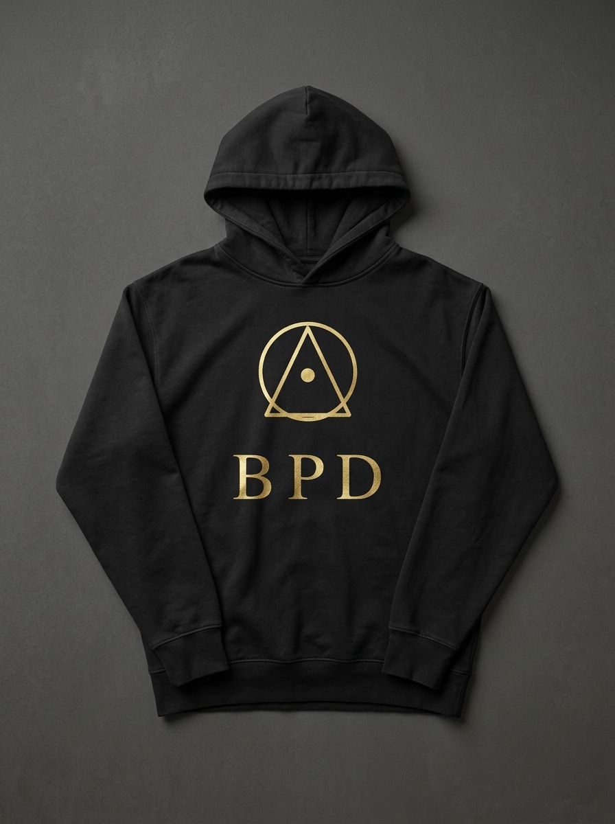 BPD Premium Hoodie — Black